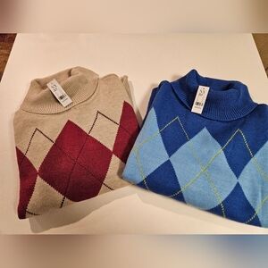 Womens Size XXL NWT NY & CO Turtleneck Sweaters LOT OF 2